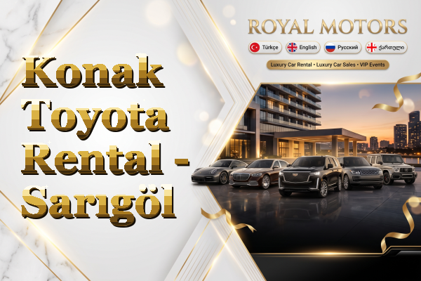 Konak Toyota Rental - Sarıgöl