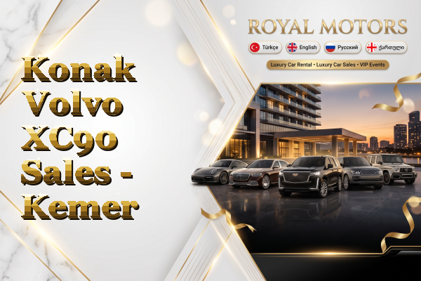 Konak Volvo XC90 Sales - Kemer