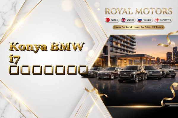 Konya BMW i7 გაყიდვა