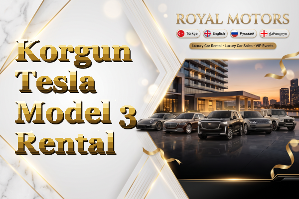 Korgun Tesla Model 3 Rental