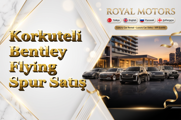 Korkuteli Bentley Flying Spur Satış