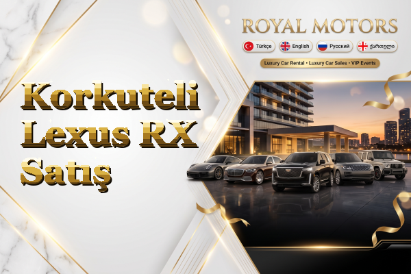 Korkuteli Lexus RX Satış