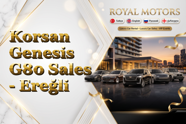 Korsan Genesis G80 Sales - Ereğli