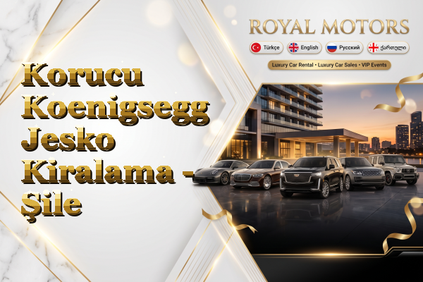 Korucu Koenigsegg Jesko Kiralama - Şile