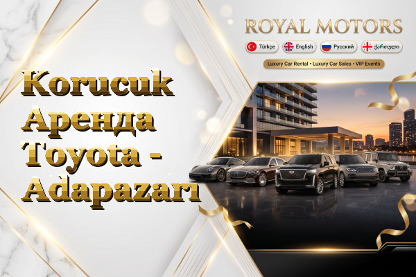 Korucuk Аренда Toyota - Adapazarı