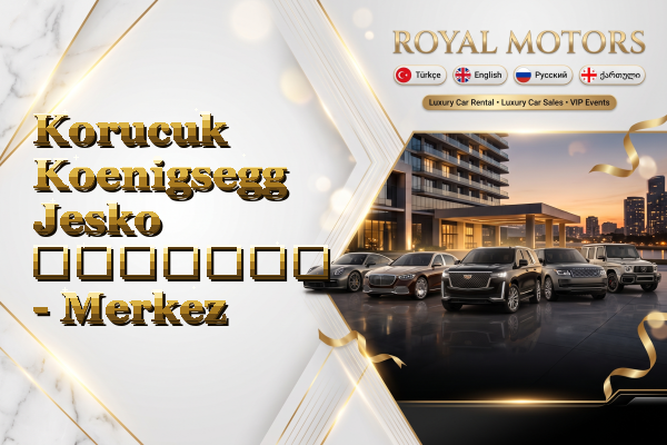 Korucuk Koenigsegg Jesko გაყიდვა - Merkez