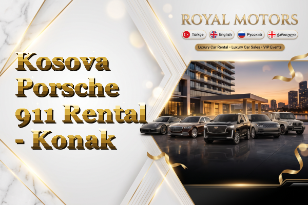 Kosova Porsche 911 Rental - Konak