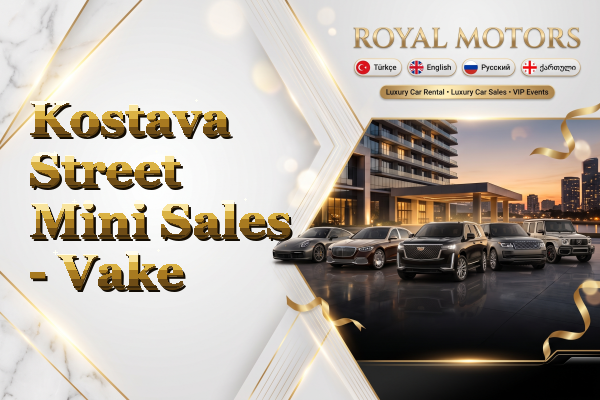 Kostava Street Mini Sales - Vake