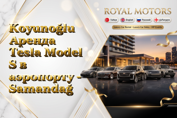 Koyunoğlu Аренда Tesla Model S в аэропорту - Samandağ