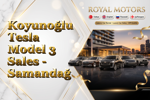 Koyunoğlu Tesla Model 3 Sales - Samandağ