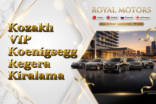 Kozaklı VIP Koenigsegg Regera Kiralama