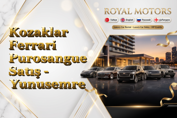 Kozaklar Ferrari Purosangue Satış - Yunusemre