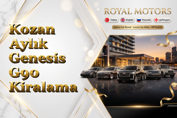 Kozan Aylık Genesis G90 Kiralama