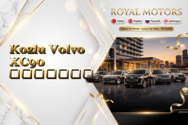 Kozlu Volvo XC90 გაყიდვა