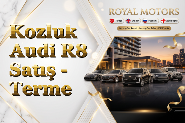 Kozluk Audi R8 Satış - Terme