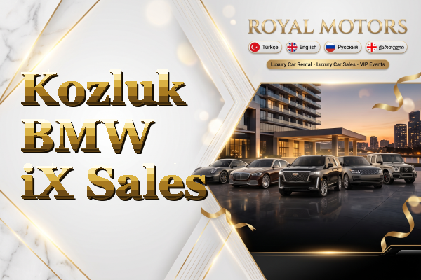 Kozluk BMW iX Sales
