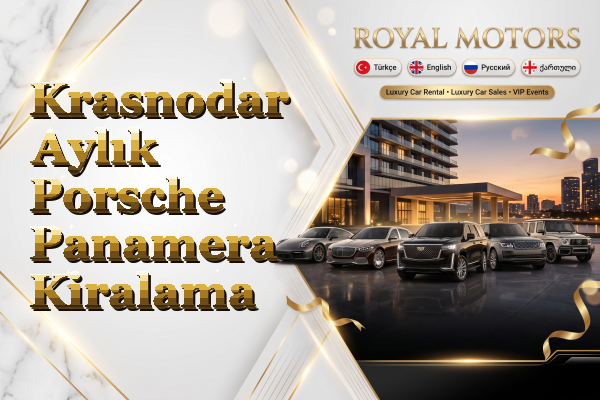 Krasnodar Aylık Porsche Panamera Kiralama
