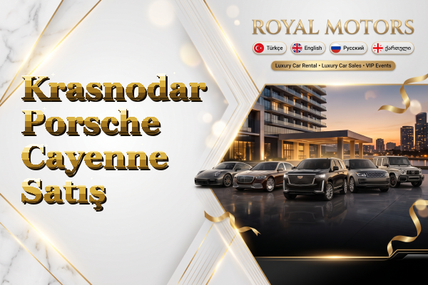 Krasnodar Porsche Cayenne Satış