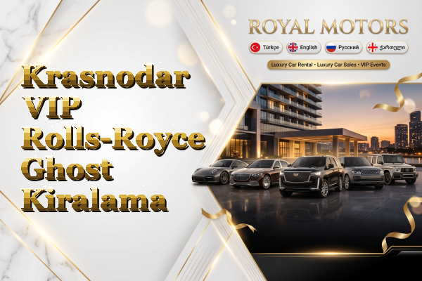 Krasnodar VIP Rolls-Royce Ghost Kiralama