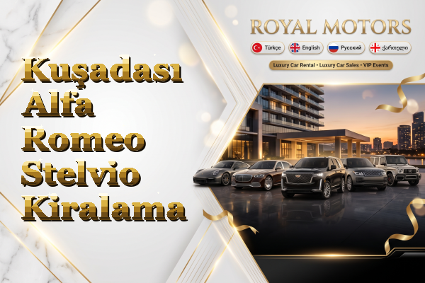 Kuşadası Alfa Romeo Stelvio Kiralama