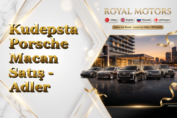 Kudepsta Porsche Macan Satış - Adler