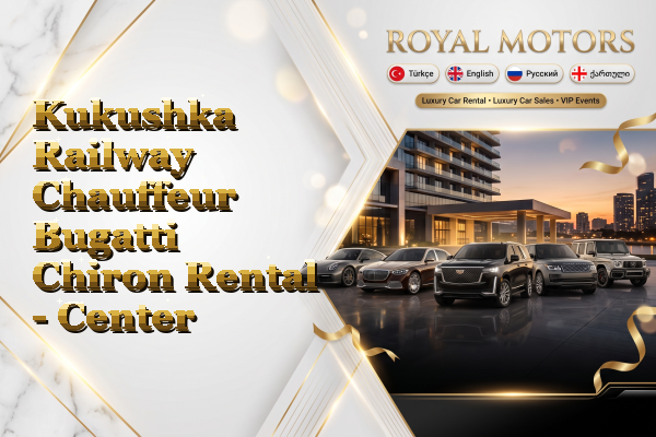 Kukushka Railway Chauffeur Bugatti Chiron Rental - Center