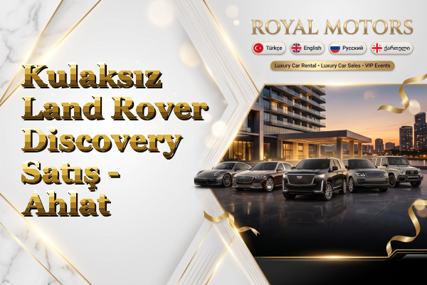 Kulaksız Land Rover Discovery Satış - Ahlat