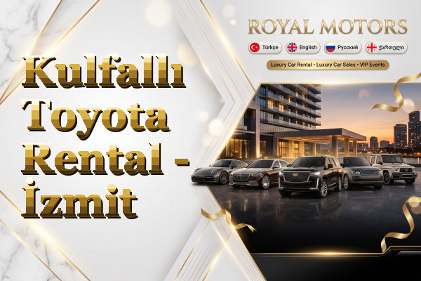 Kulfallı Toyota Rental - İzmit