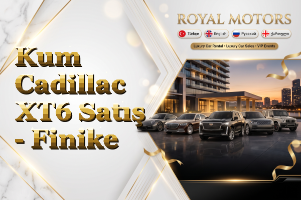Kum Cadillac XT6 Satış - Finike