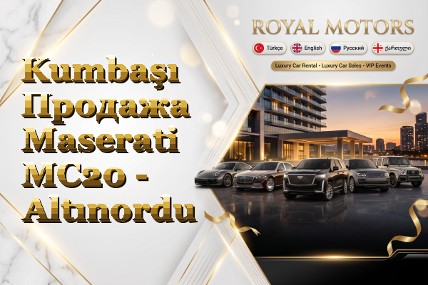 Kumbaşı Продажа Maserati MC20 - Altınordu