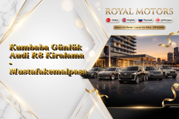 Kumbaba Günlük Audi R8 Kiralama - Mustafakemalpaşa