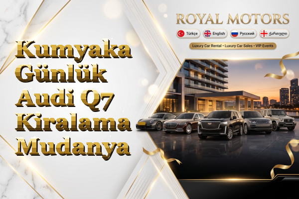 Kumyaka Günlük Audi Q7 Kiralama - Mudanya