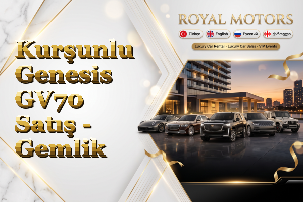 Kurşunlu Genesis GV70 Satış - Gemlik