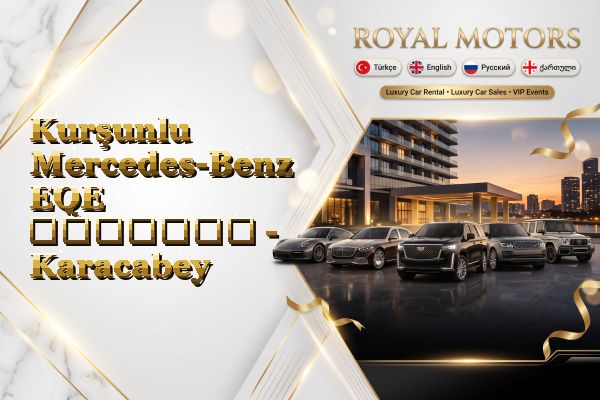 Kurşunlu Mercedes-Benz EQE გაყიდვა - Karacabey