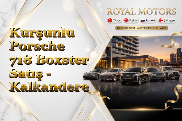 Kurşunlu Porsche 718 Boxster Satış - Kalkandere