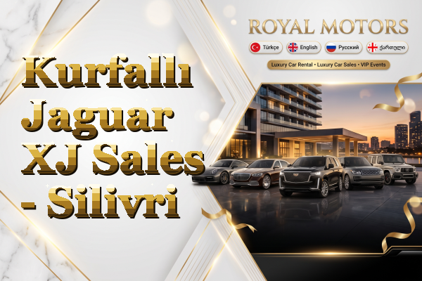 Kurfallı Jaguar XJ Sales - Silivri