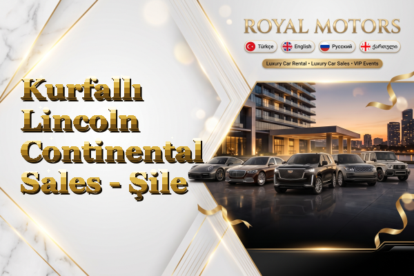 Kurfallı Lincoln Continental Sales - Şile