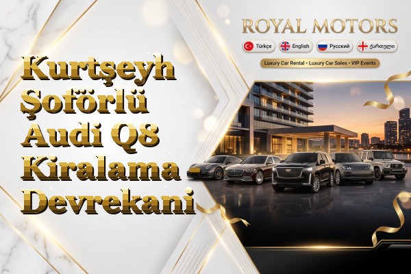 Kurtşeyh Şoförlü Audi Q8 Kiralama - Devrekani