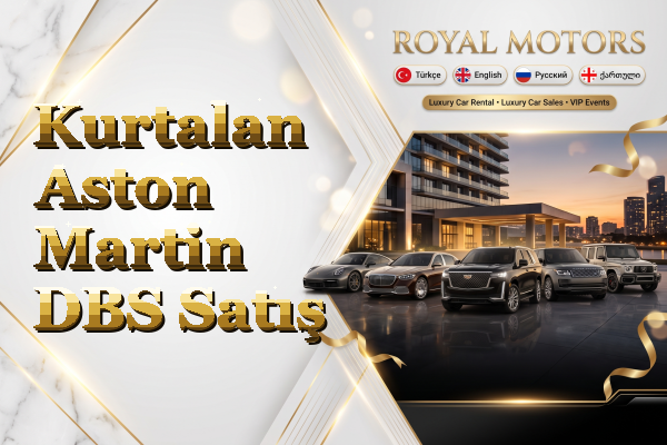 Kurtalan Aston Martin DBS Satış