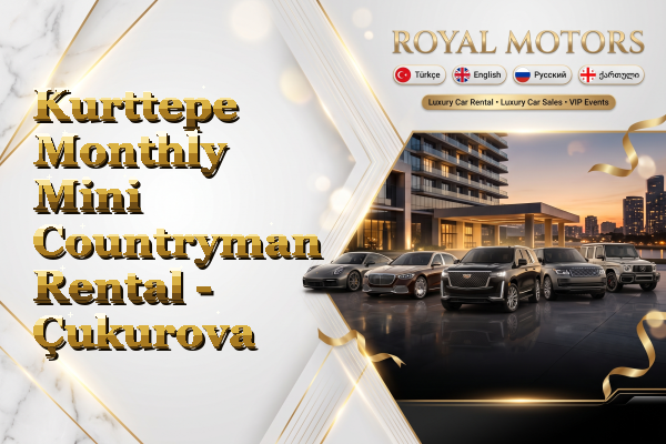 Kurttepe Monthly Mini Countryman Rental - Çukurova