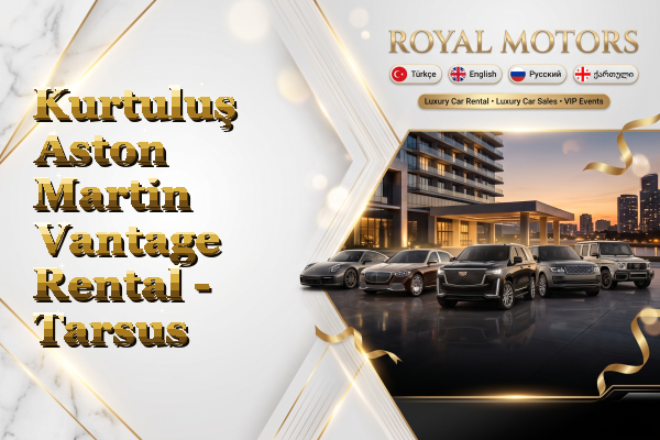 Kurtuluş Aston Martin Vantage Rental - Tarsus