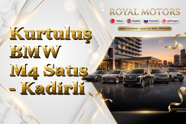 Kurtuluş BMW M4 Satış - Kadirli