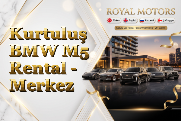 Kurtuluş BMW M5 Rental - Merkez