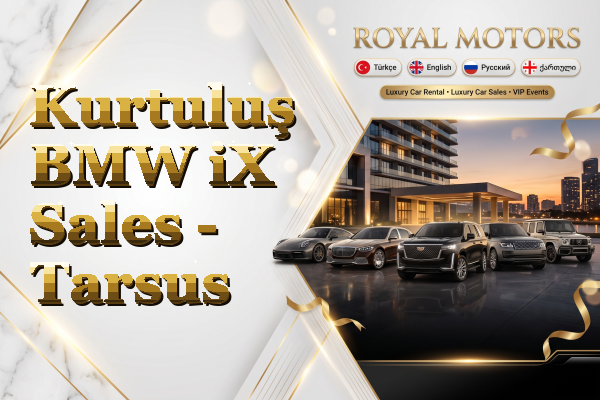 Kurtuluş BMW iX Sales - Tarsus