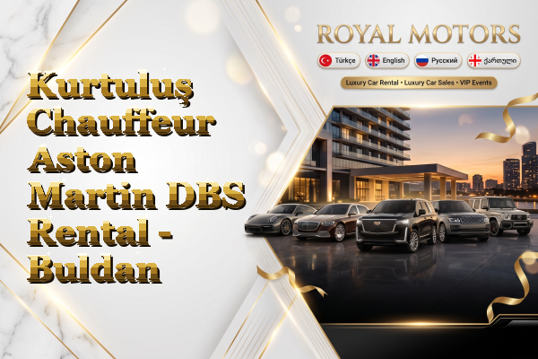 Kurtuluş Chauffeur Aston Martin DBS Rental - Buldan