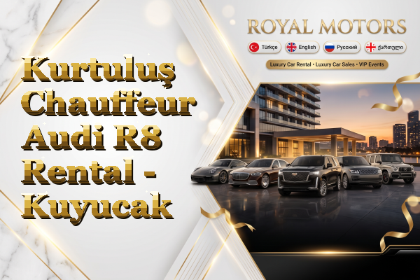 Kurtuluş Chauffeur Audi R8 Rental - Kuyucak
