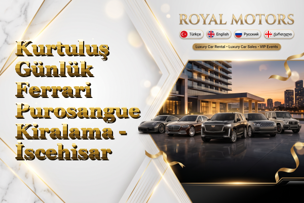 Kurtuluş Günlük Ferrari Purosangue Kiralama - İscehisar