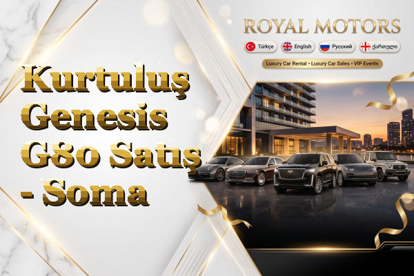 Kurtuluş Genesis G80 Satış - Soma