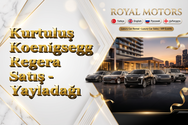 Kurtuluş Koenigsegg Regera Satış - Yayladağı