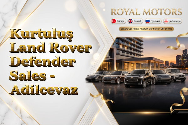 Kurtuluş Land Rover Defender Sales - Adilcevaz